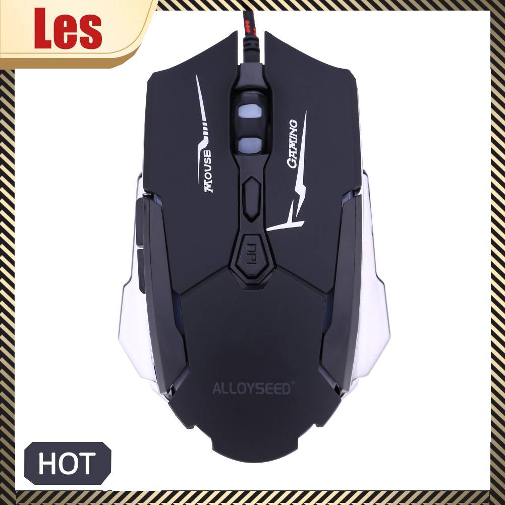 Chuột Gaming Có Dây K1015 7 NúT MàU Đen