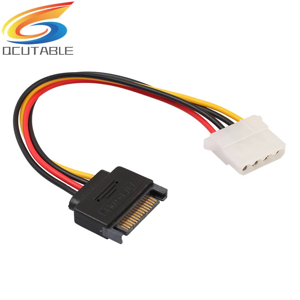 Dây Cáp Kết Nối Ổ Cứng SATA 15 Pin Sang IDE Big 4pin