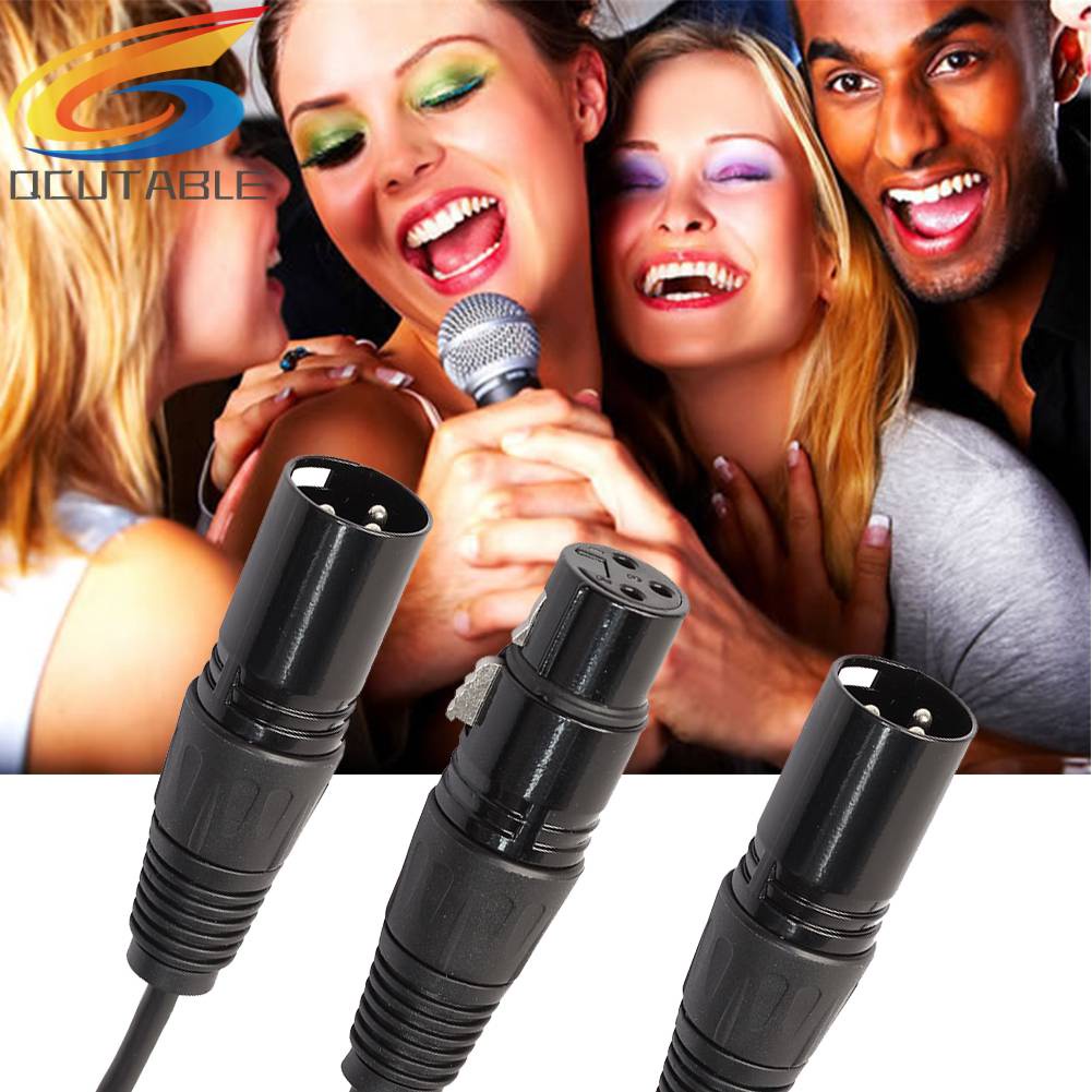 Dây Cáp Chuyển Đổi 3Pin XLR Female Sang Dual Male Cho Microphone Chuyên Nghiệp