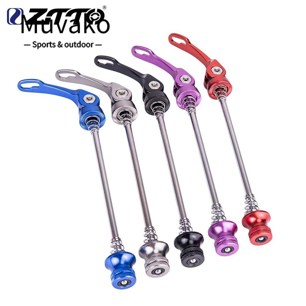 MUVAKO 1 Cặp Xiên Xe Đạp Leo Núi Bằng Thép Siêu Nhẹ 100mm 135mm