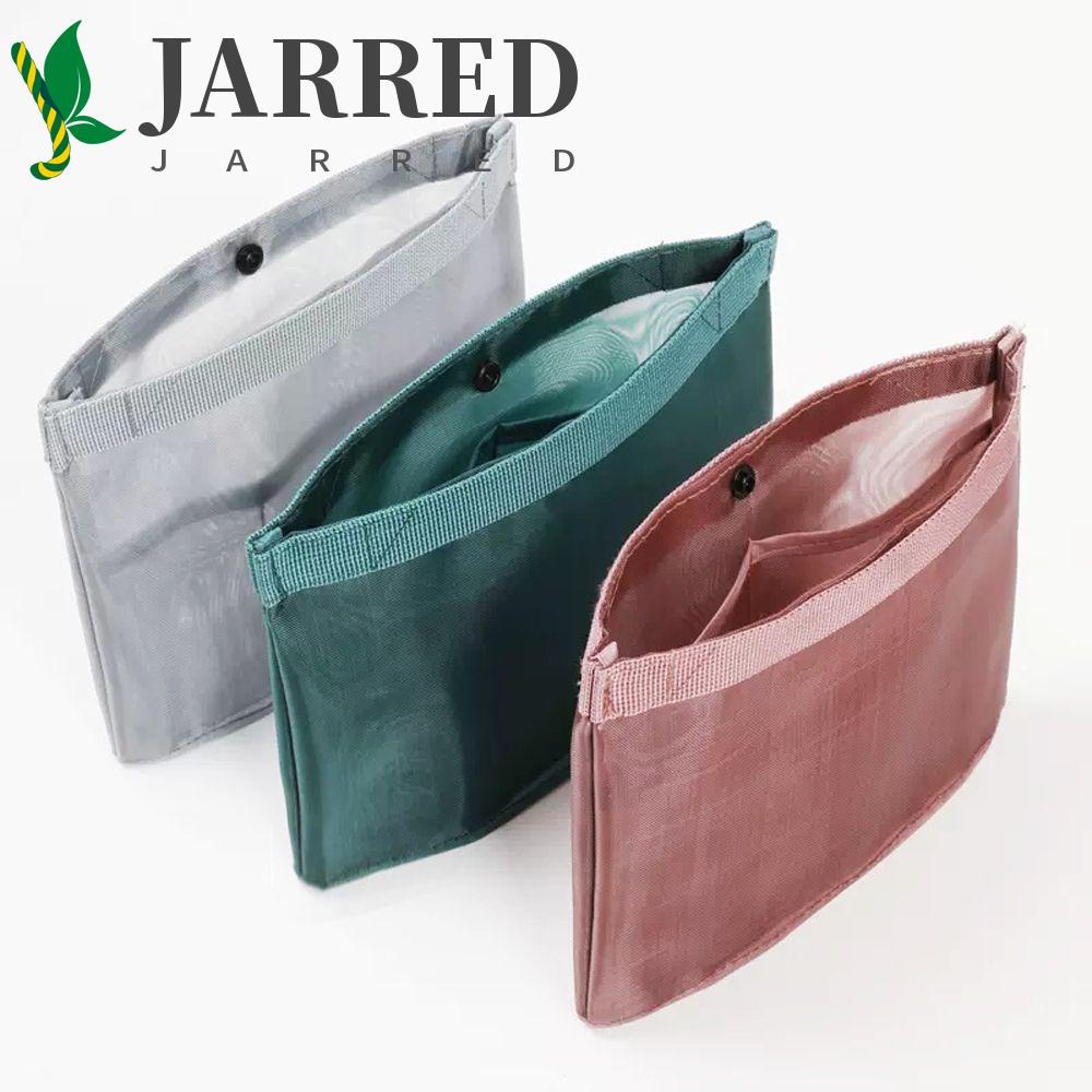 JARRED Túi Vải Đựng Mỹ Phẩm Thiết Kế Đơn Giản Tiện Dụng Ốp
