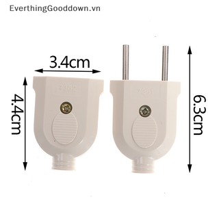 (Everso) Bộ Thiết Bị Phích Cắm eu 2 pin