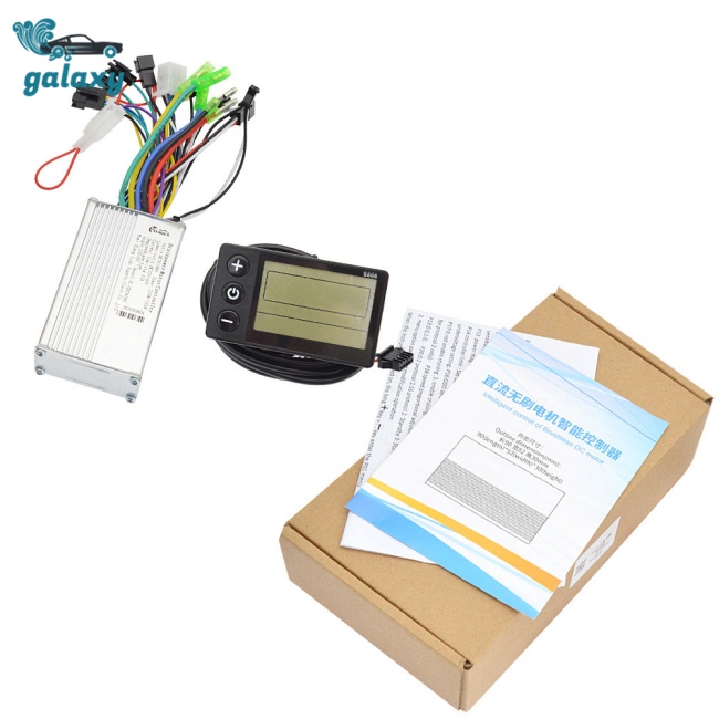 Galaxy Bộ Điều Khiển Không Chổi Than Màn Hình Lcd 250-350w 24-48v Chuyên Dụng Cho Xe Đạp Leo Nú