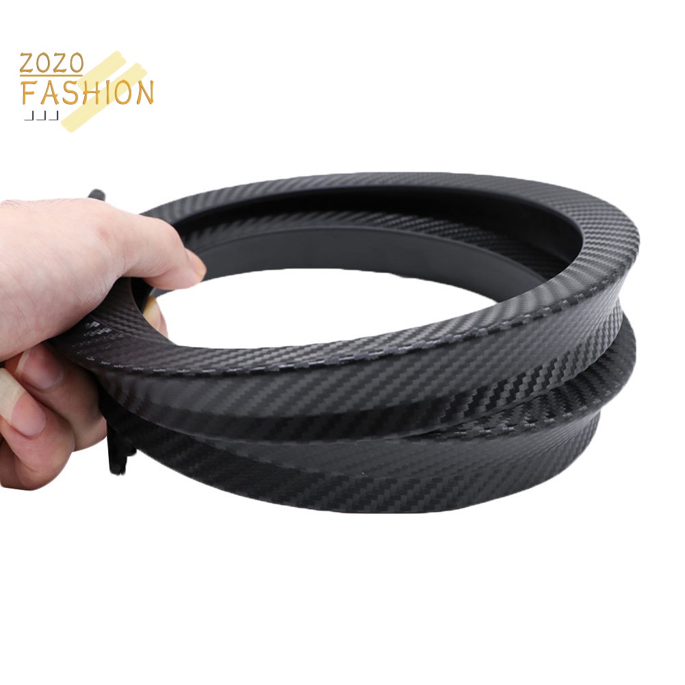 FENDER Set 2 Dải Dán Sợi Carbon 42cm Trang Trí Bánh Xe Hơi