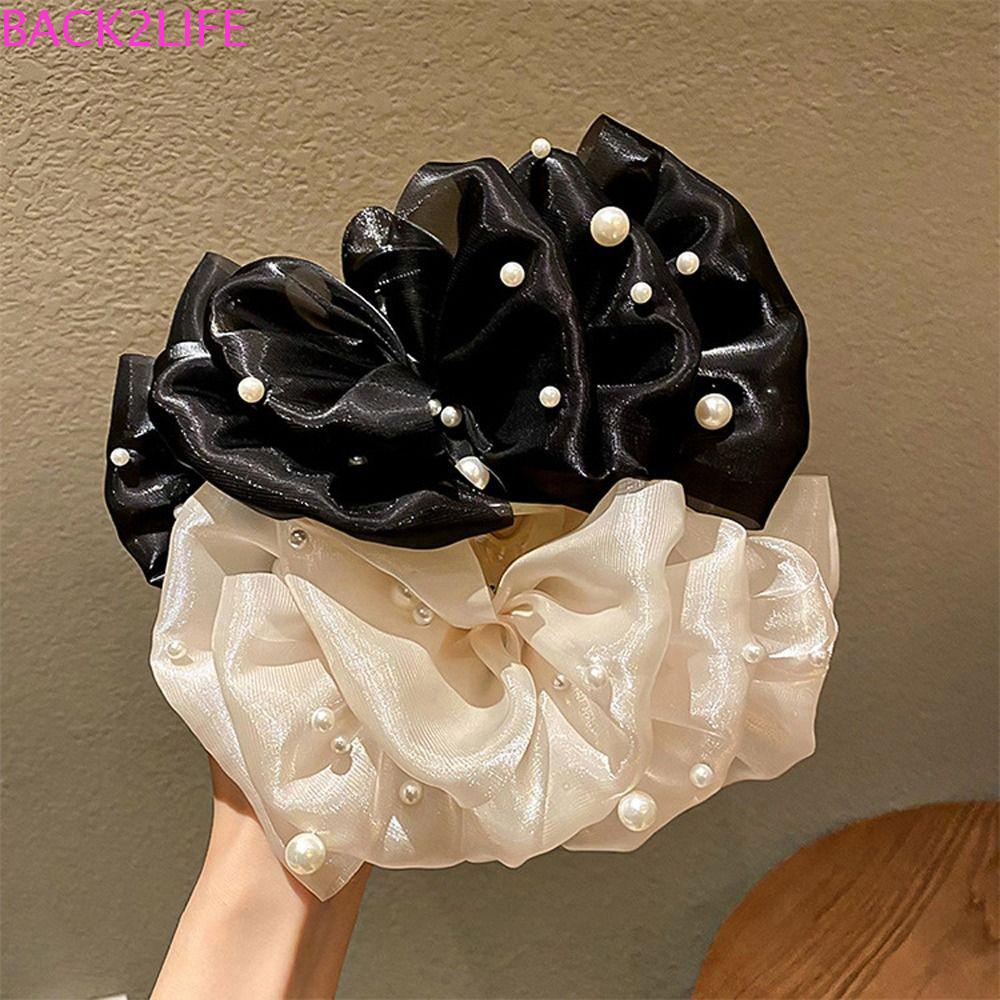 Kẹp Tóc Lưới Thắt Nơ Nhiều Lớp Phong Cách Hàn Quốc Cho Nữ Mã 2Lilife