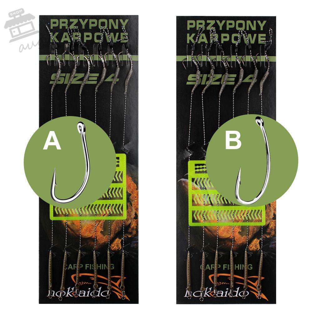 AUGUSTINA Set 6-8 Móc Câu Cá Chuyên Dụng