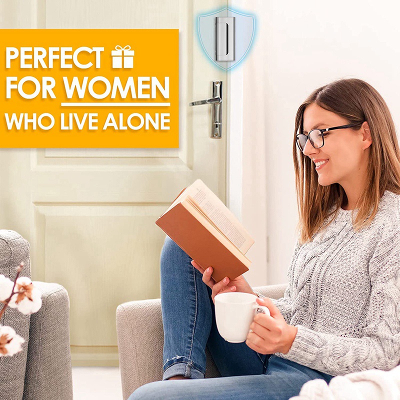 Khóa Cửa Gia Cố Có Thể Đứng Được 800 Pounds (Túi Bạc 2)