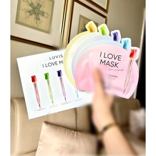 (Ship Hỏa Tốc) Mặt nạ Biocell Dừa Cấp Ẩm Trắng Da 20ml Luvis ( set 10 miếng)