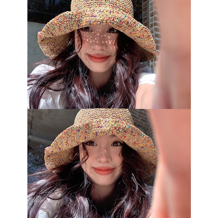 Mũ Rộng Vành Chống Nắng Nhiều Màu Sắc Đa Dạng Thời Trang Hè Cho Nữ