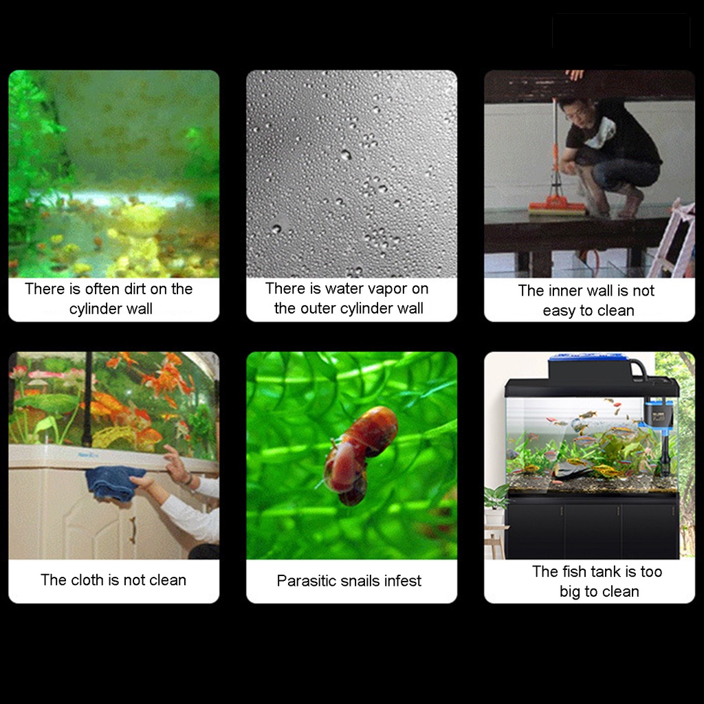 [COD]♞Cọ Xốp Mini Vệ Sinh Kính Bể Cá Tiện Dụng