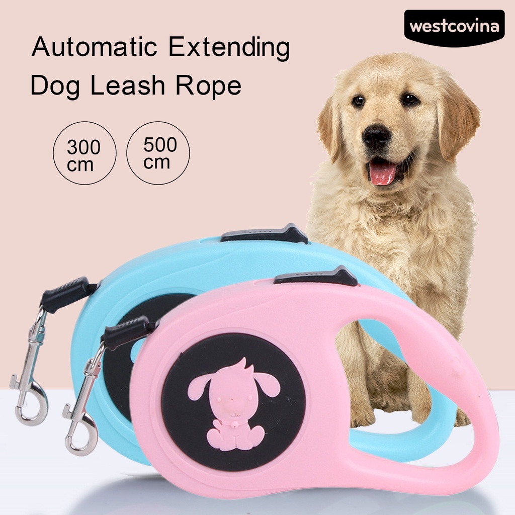 [COD]♞Dây Dắt Thú Cưng Đi Dạo Tự Động 3 / 5M