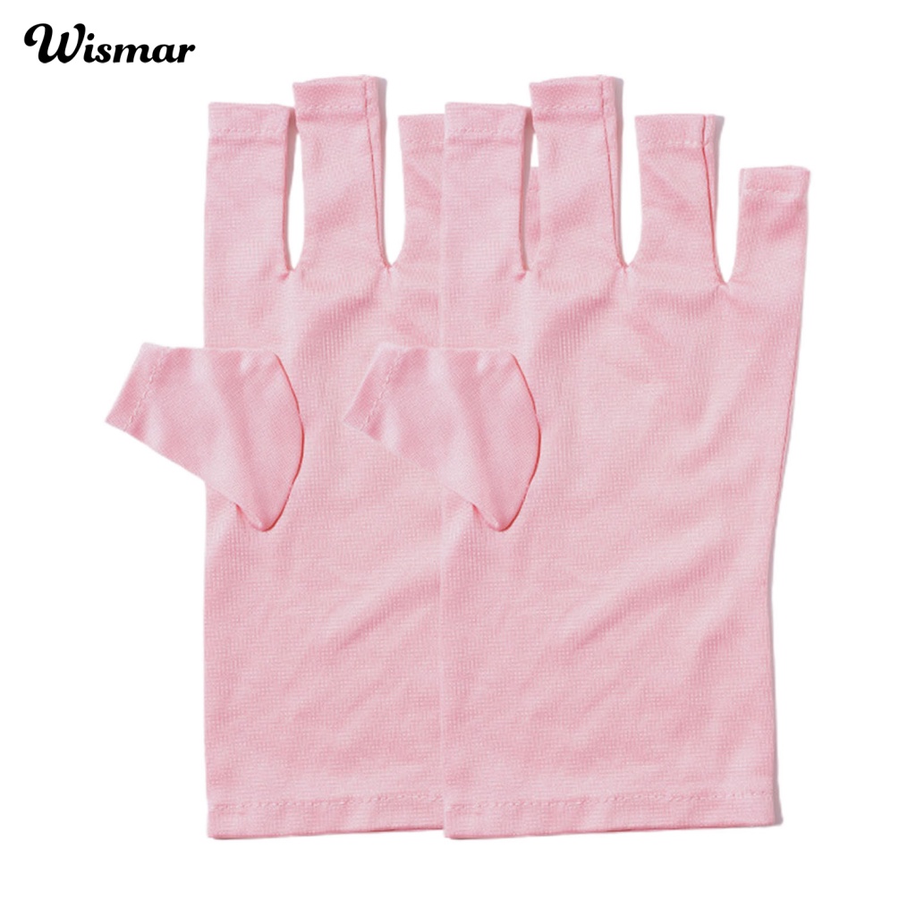 1 Đôi Găng Tay Bảo Vệ Chống Tia UV 2 Màu Tùy Chọn Chuyên Dụng Cho Salon