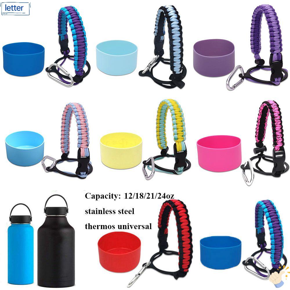 LET 1 Bộ Chai Nước Nhỏ Gọn Có Quai Cầm Và Nắp Đậy