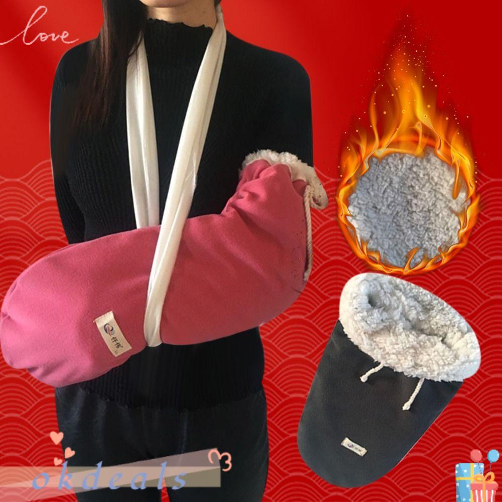 OKDEALS Găng Tay Trượt Tuyết Unisex Dày Dặn Ấm Áp