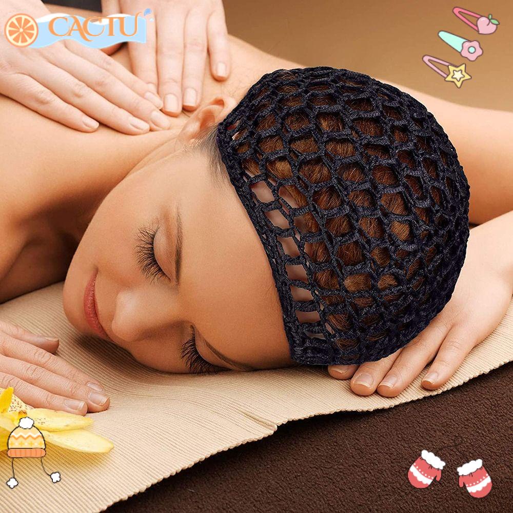CACTU Bộ 3 Mũ Lưới Trùm Tóc Khi Tắm Mềm Mại Tiện Dụng