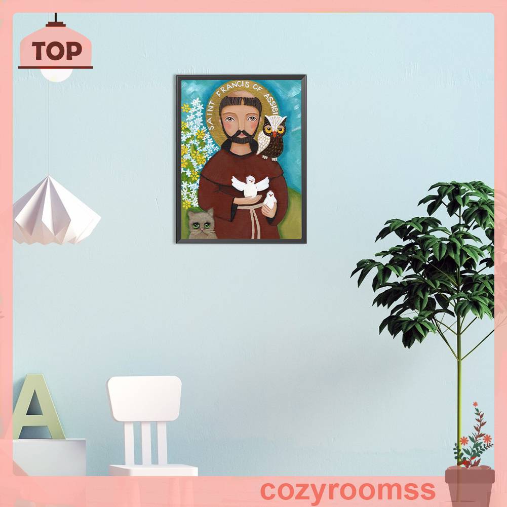 Tranh Đính Đá Kim Cương Toàn Bộ 5D DIY Hình Thánh Giá