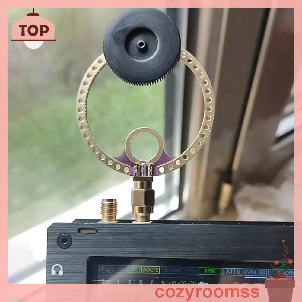 2 Ăng Ten Tròn UV UHF + VHF FM Cho HFDY Malahiteam DSP DSP2