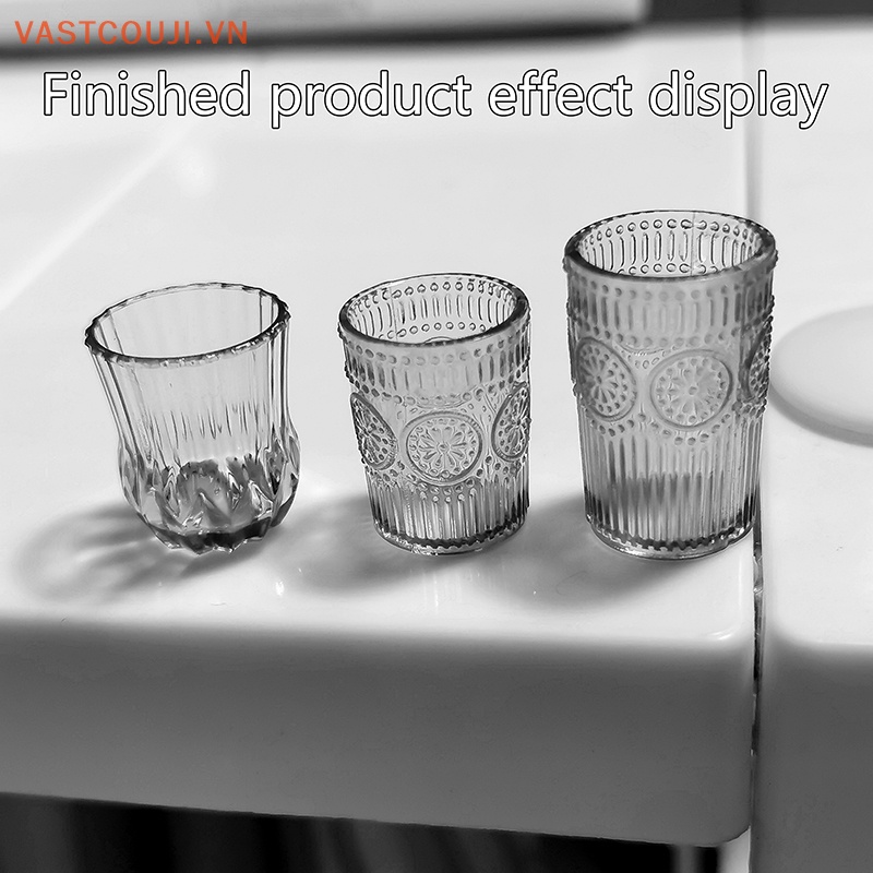 Khuôn Silicon Làm Ly Nước Ép Trái Cây Đồ Chơi Búp Bê Tỉ Lệ 1: 12