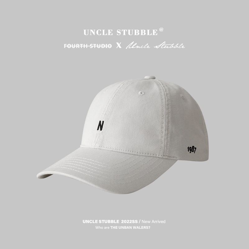 Mũ Lưỡi Trai Mềm Thêu Chữ Phong Cách Nhật Bản Cho Nam Nữ