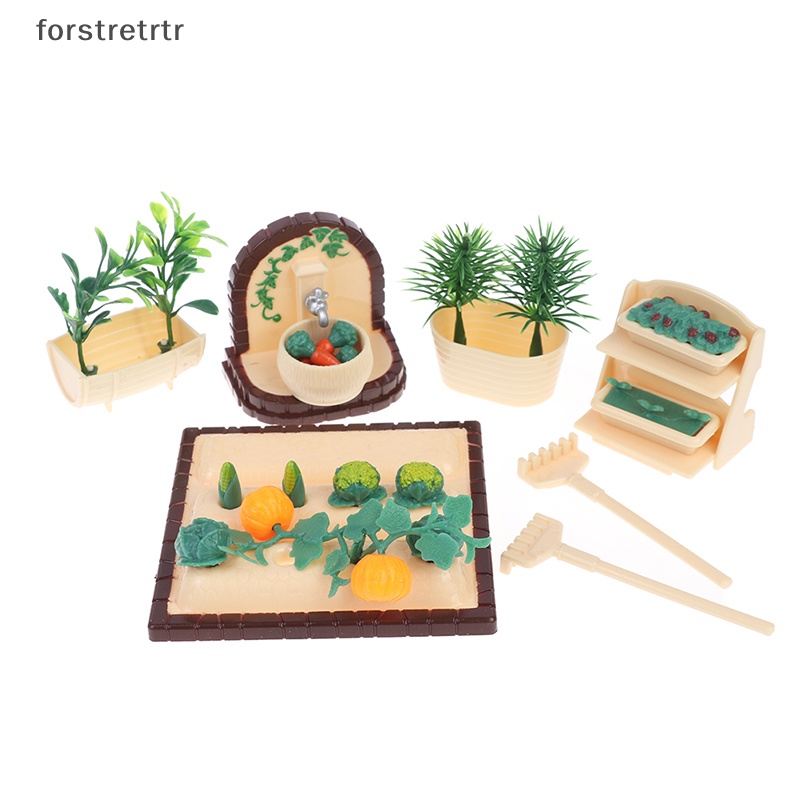 Mô Hình Nội Thất Gia Đình Động Vật Rừng Cây Tỉ Lệ 1: 12 Trang Trí Nhà Búp Bê