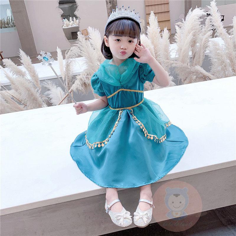 Đầm Hóa Trang LAA6-Kids Tay Phồng