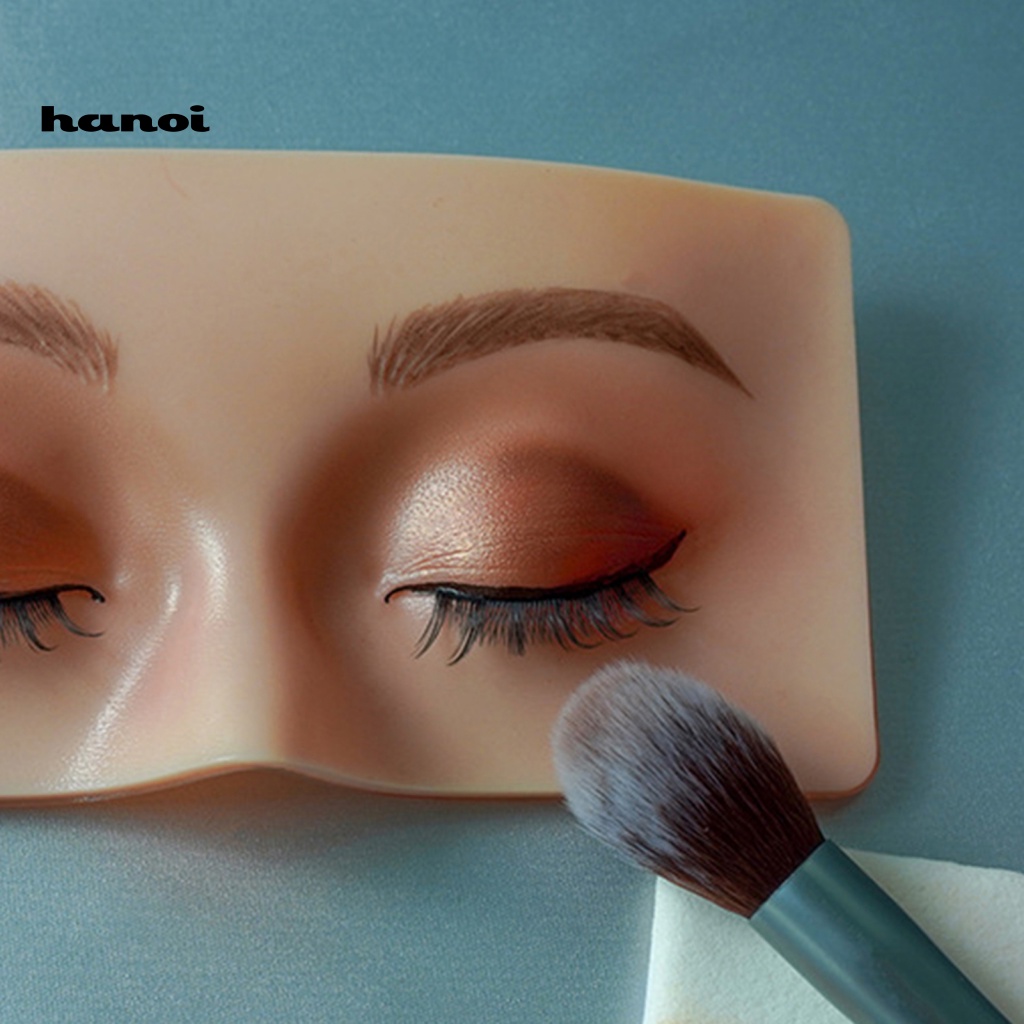 Đệm Ma Nơ Canh 3D Bằng Silicon Mềm Dùng Thực Hành Luyện Tập Trang Điểm Lông Mày / Lông Mi