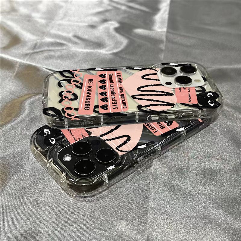Ốp Điện Thoại Mềm Họa Tiết Trái Tim / Graffiti Dễ Thương Cho Iphone 8 Xr1312117Ốp Điện Thoại Trong Suốt Họa Tiết DHXG Dành Cho Iphone14promax Iphone14promax