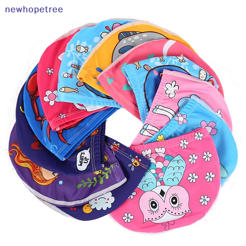 Mũ Bơi Co Giãn In Họa Tiết Hoạt Hình Đáng Yêu Cho Bé