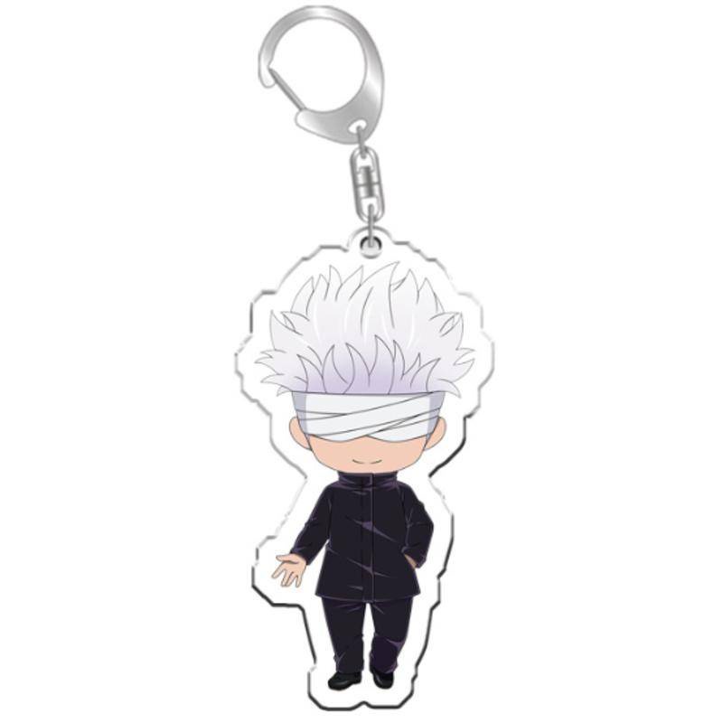 Móc khóa Jujutsu Kaisen acrylic hình nhân vật anime đáng yêu
