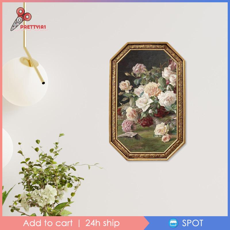 1 [Prettyia1] Khung Ảnh Phong Cách Cổ Điển Trang Trí Đám Cưới / Nhà Ở / Văn Phòng