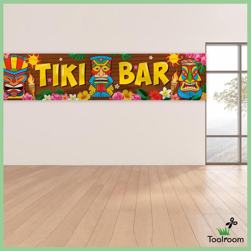 Băng Rôn Chào Mừng Phong Cách Hawaiian Trang Trí Cửa Tiệc Hồ Bơi Mùa Hè