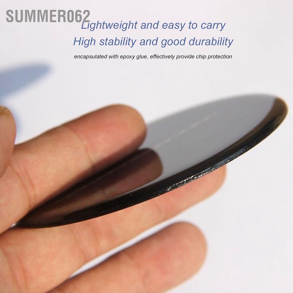 Summer062 2 Tấm Pin Năng Lượng Mặt Trời 6V Vòng 80Mm Cao Tốc Độ Chuyển Đổi Polysilicon Truyền Ánh Sáng Tốt