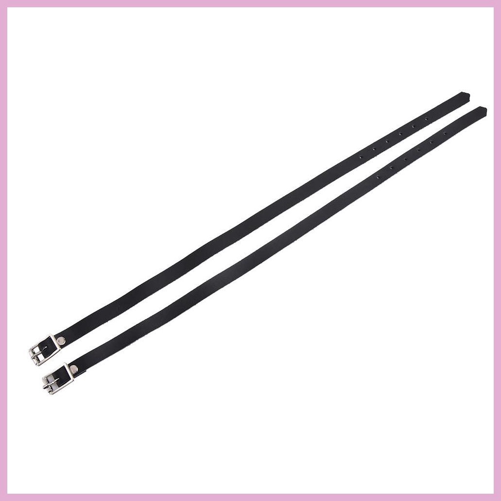 Dây Đai Bằng Da In Chữ Tiếng Anh Phong Cách Phương Tây Có Thể Điều Chỉnh Cho Giày Bốt Cao Ngang Đùi