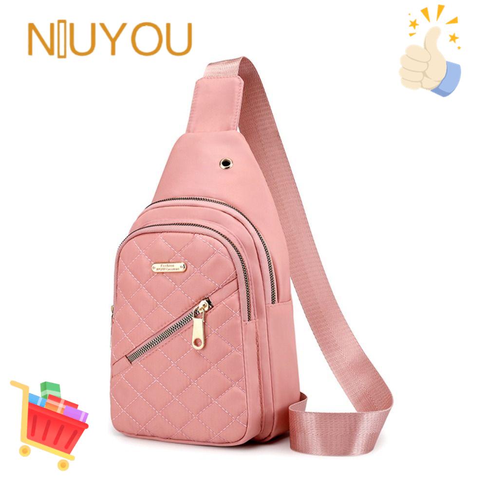 Túi Đeo Chéo Ngực Sức Chứa Lớn Bằng Nylon Thời Trang Cho Nữ