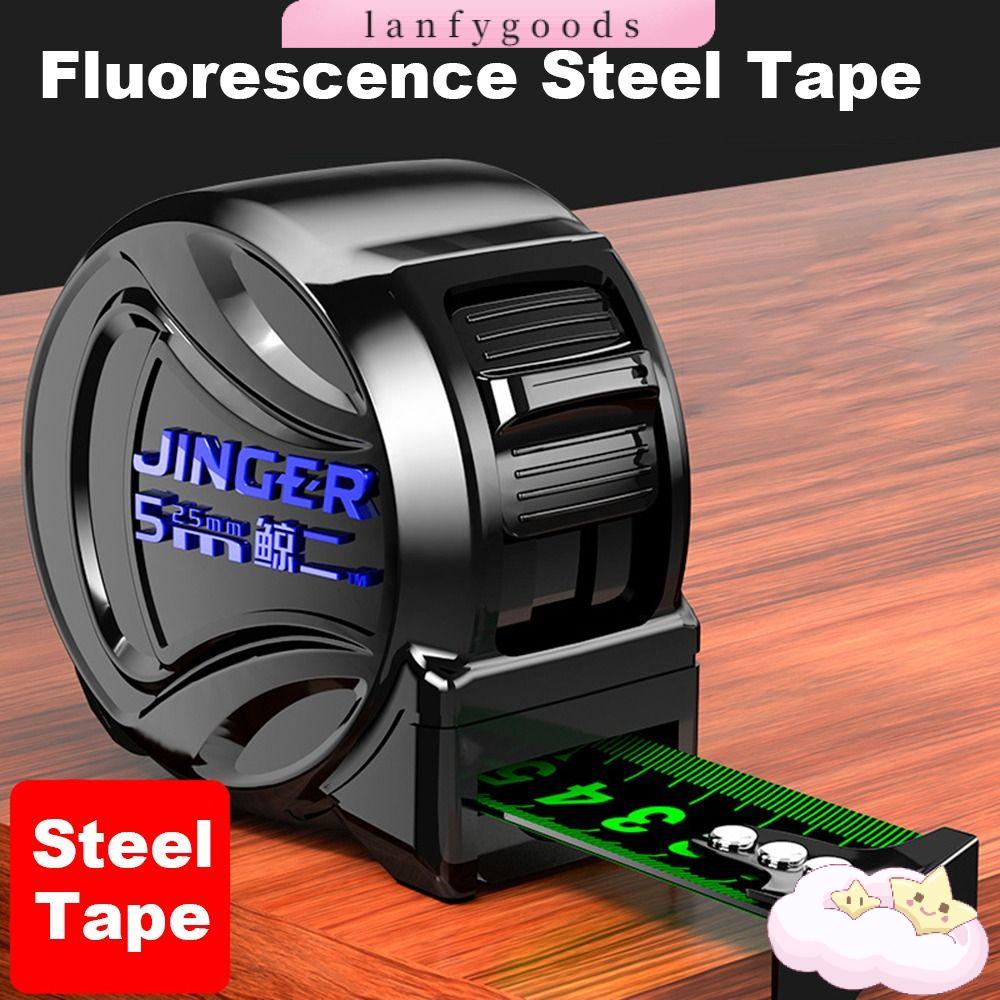 Cuộn Thước Dây Tự Khóa 5 / 7.5 / 10M Đường Kính 5 / 7.5 / 10M Độ Chính Xác Cao Chống Rơi Vỡ Tiện Dụng DIY