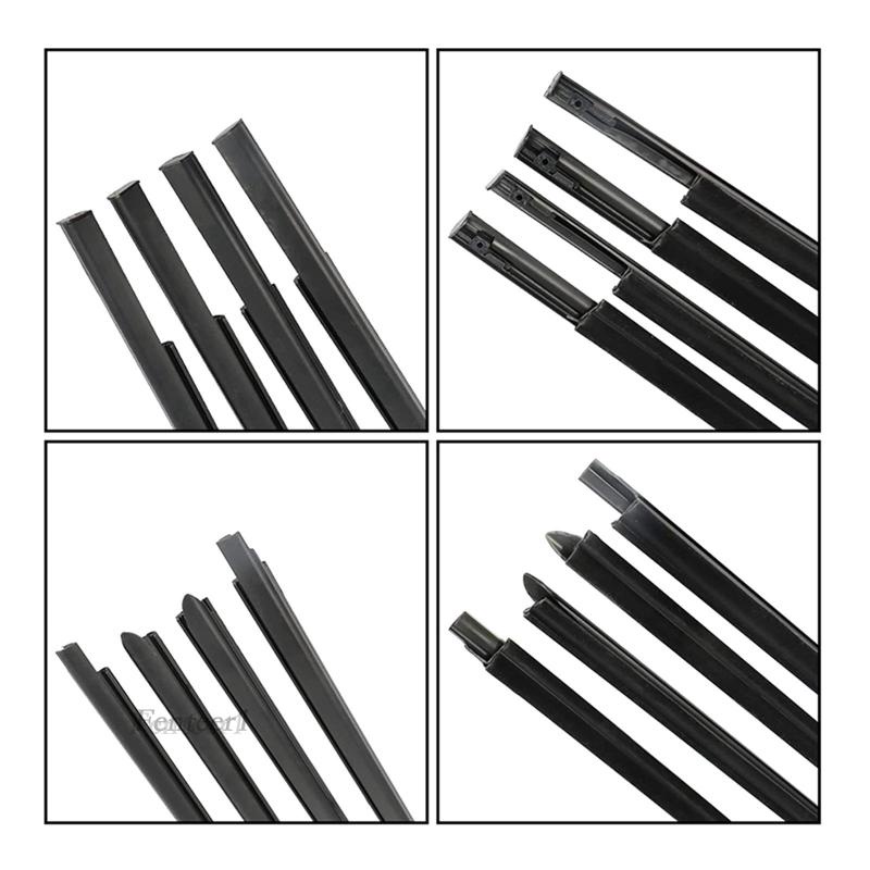 Bộ 4 Cây Dù Kẻ Sọc Thời Tiết Chất Lượng Cao 55372138Ah Phụ Kiện Cho Evade 1500 2500