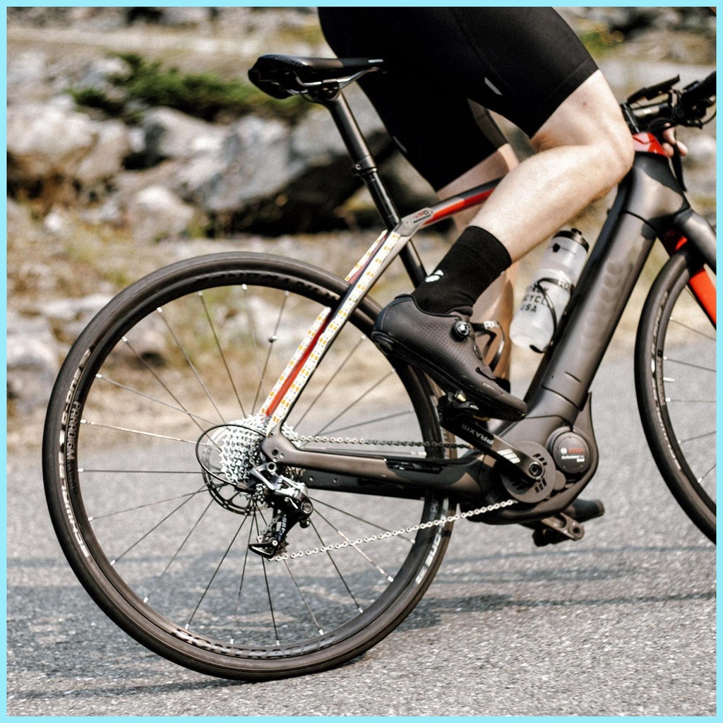 Đèn Cảnh Báo Chống Bụi Chống Nước Trang Trí Bánh Xe Đạp