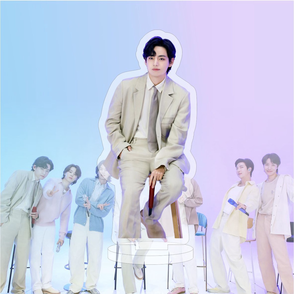 Bảng Tên Thành Viên Nhóm Nhạc Kpop Bangtan Boys V Jimin FESTA Kỉ Niệm Lần Thứ 10 Bằng