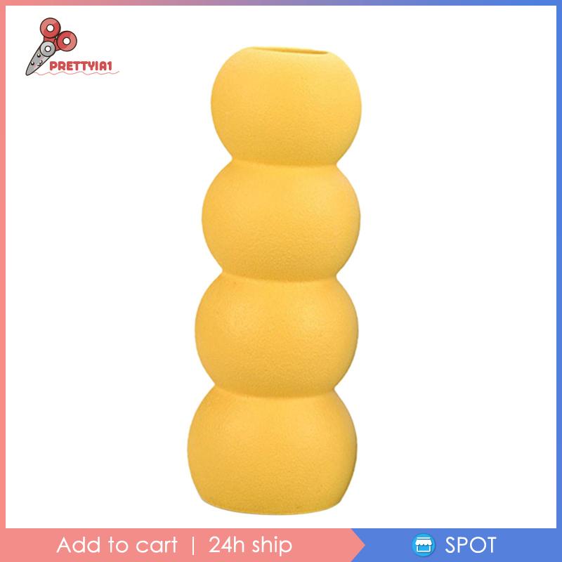 Bình Hoa Sứ Thiết Kế Đơn Giản Hiện Đại Tinh Tế Phong Cách Boho Cho Văn Phòng