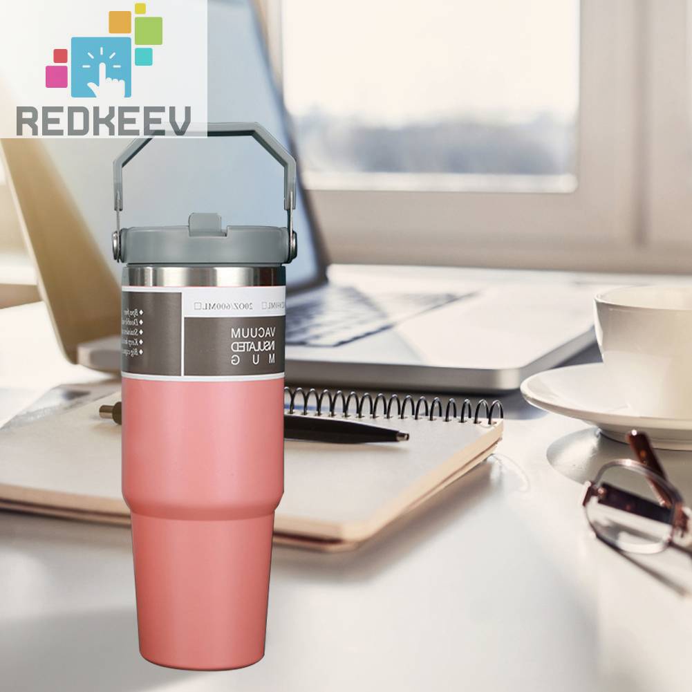 Bình Nước Giữ Nhiệt 30OZ 900ML Có Tay Cầm Tiện Lợi