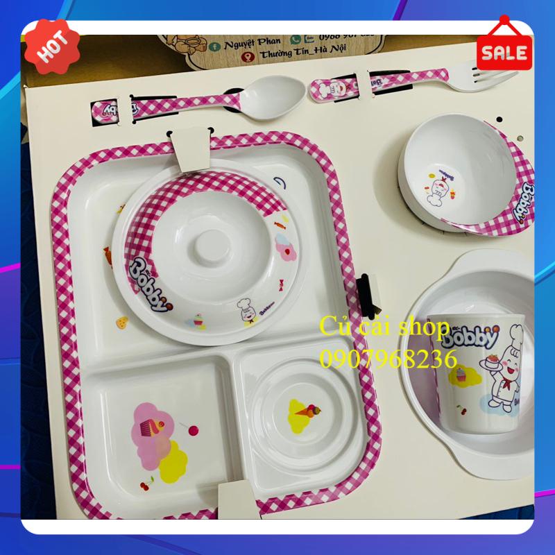 Bộ bát ăn dặm 6 chi tiết hkm vinamilk nhựa inochi