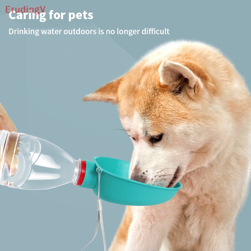 [ErudingV] Bình Uống Nước Nhỏ Gọn Cho Thú Cưng Khi Đi Du Lịch [Mới]