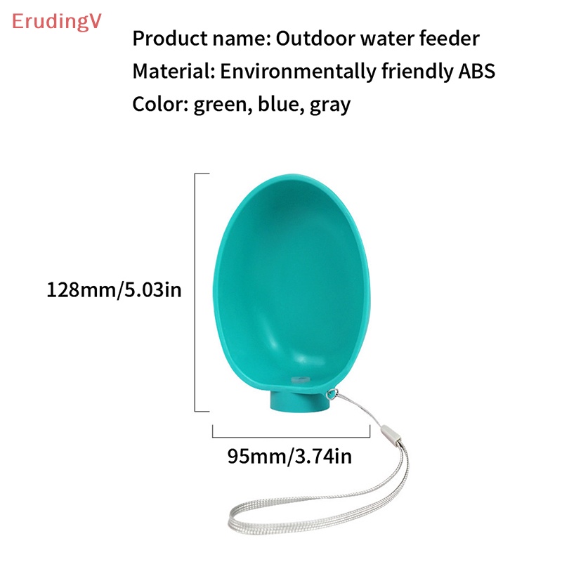 [ErudingV] Bình Uống Nước Nhỏ Gọn Cho Thú Cưng Khi Đi Du Lịch [Mới]