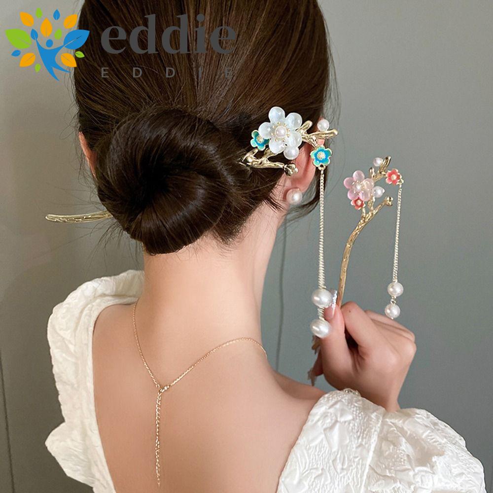 26EDIE Trâm Cài Tóc Tua Rua Phong Cách Cổ Điển Thanh Lịch Cho Nữ