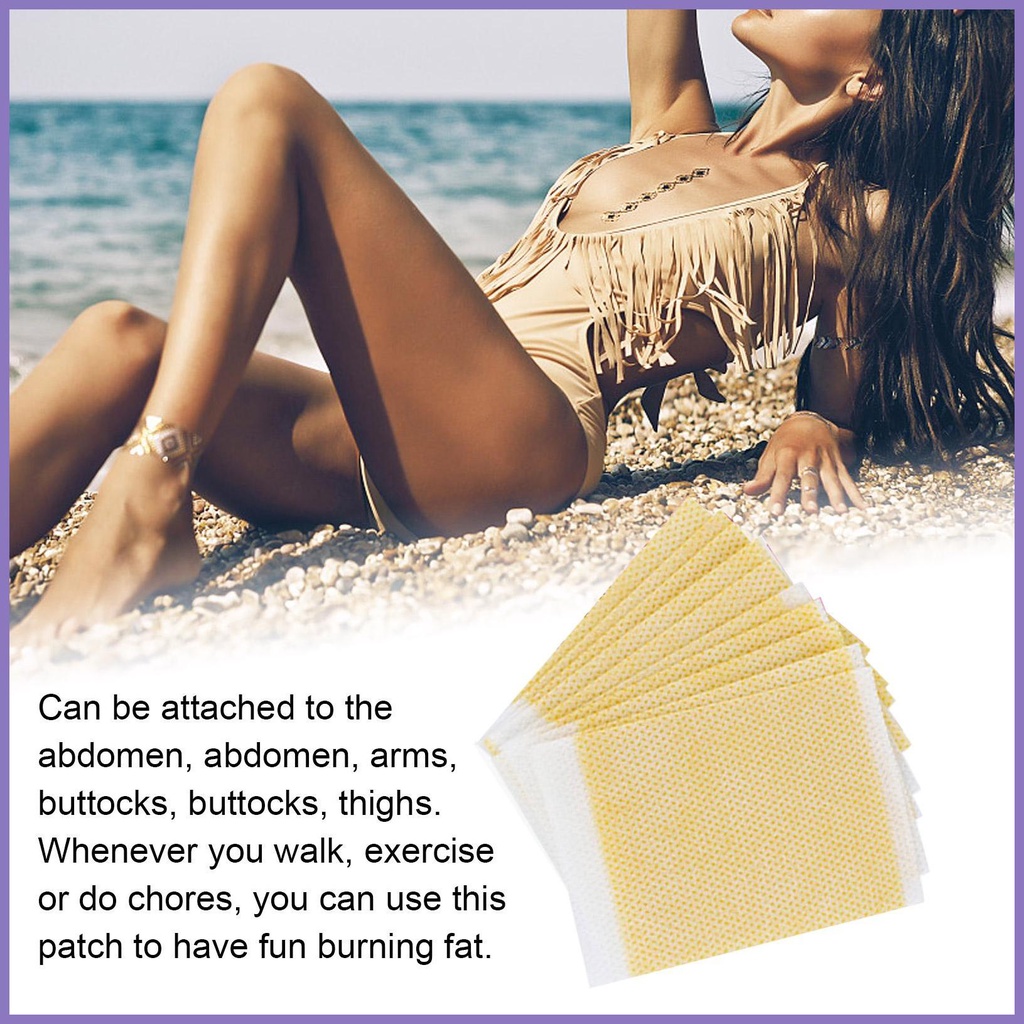 Bộ 10 Miếng Dán Giảm Cân Thoáng Khí Chống Cellulite & nota2vn Cho Nam Và Nữ