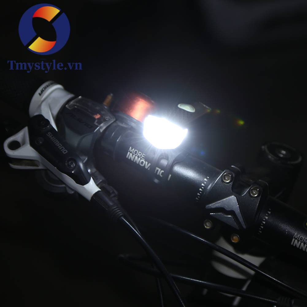 Đèn Pha ABS Siêu Sáng Có Thể Sạc Lại Bằng Cổng USB Cho Xe Đạp Leo Núi
