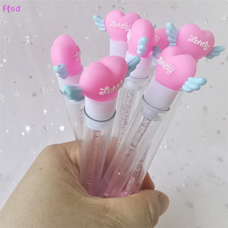 {Ffsd} 1 Cọ Chải Lông Mi Ống Lông Mày Trái Tim Thay Thế Chống Bụi Có Thể Tái Sử Dụng