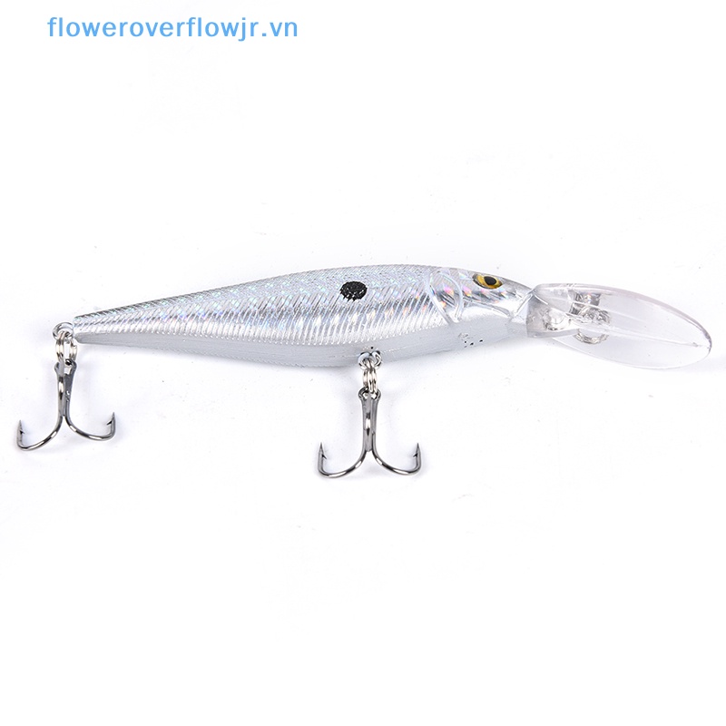 1 Mồi Câu Cá Giả Bằng Nhựa Cứng 11cm 10.5g Số 9