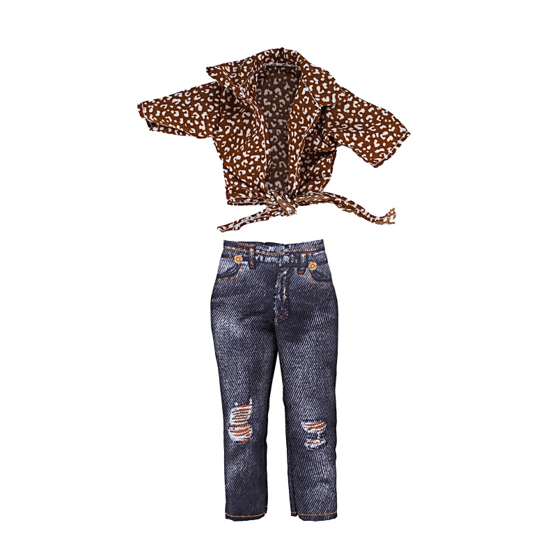 Bộ Quần Áo Thời Trang Cho Búp Bê 1 / 6 30cm