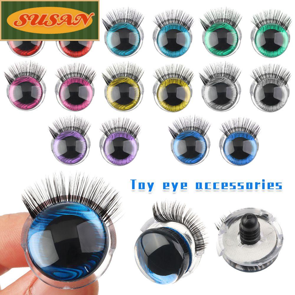 SUSANS Mắt Giả Phụ Kiện Cho Búp Bê Gấu DIY